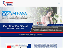 Tablet Screenshot of bscolombia.com.co